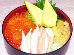 三色丼